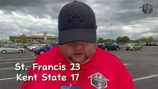 Derek Dimit recaps the Kent State Golden Flashes Football 23-17 loss to St. Francis from Dix Stadium
