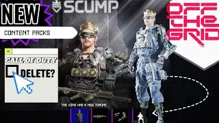 🔴New SCUMP (CDL PRO) Content Pack +Update! OFF THE GRID Gameplay! #offthegrid #battleroyale