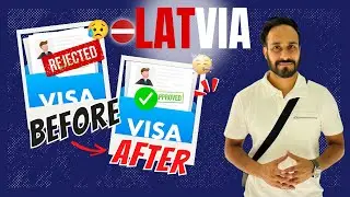 Visa Rejected ❌ Then Approved ✅ | Latvia Student Visa Journey