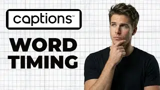 How To Edit Word Timing In Captions.AI (Quick Guide)