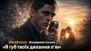 Я ГУБ ТВОЇХ ДИХАННЯ П’Ю 🎸 Володимир Сосюра — Потужний Progressive Rock | URockBallads