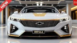 Chevrolet Impala SS42 2025 года &mdash; это мощный американский седан с классическим спортивным дизайном.