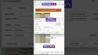 ✨ Remove Asterisk in Excel🔥😮 | Excel Time Saving Tricks 🔥💯📈#youtubeshorts #excel #short #exceltips