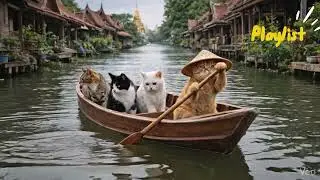 [Playlist] Canal Cat Cruise | Cozy Chill Pop | Relaxing Music