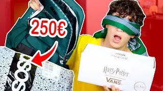 JE FAIS MON SHOPPING HARRY POTTER A L'AVEUGLE !