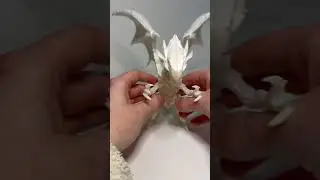 Blue Eyes White Dragon available FDM printed model #dragon #youtubeshorts #diy