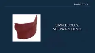 Adaptiiv Simple Bolus Demonstration