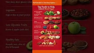 Foods for blood sugar control