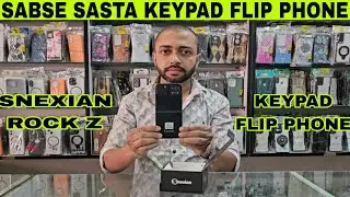 Snexian rock Z flip phone unboxing & review 😎 Best keypad phone