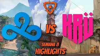 CLOUD9 vs KR&Uuml; ESPORTS II VCT 2023: Americas League BR II SEMANA 8 II HIGHLIGHTS II