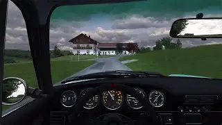 Tour of Aspertsham 0.7 in a Porsche 911 Singer 3.8 (Onboard camera)