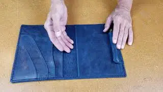 Pen Loop Customization on a Universal a5 Italian Leather Cover