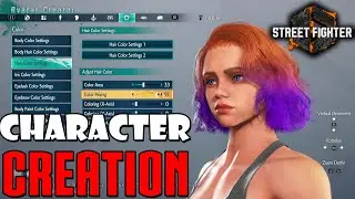 Street Fighter 6's Character Creation & World Tour mode are wild!