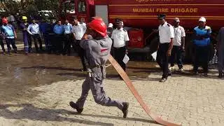 Maharashtra_fire Drill competition  2017_Mahindra &Mahindra, Igatpuri Team.
