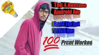 TOP 4 AWESOME ANDROID APPS-2019
