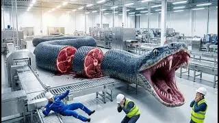 Inside The Racer Snake Factory: Processing Coluber Constrictor For Energy Supplements