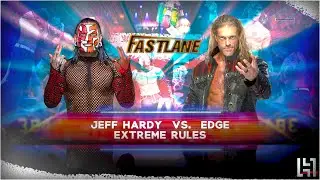 WWE 2K22 Gameplay Match - Jeff Hardy vs Edge | TLC