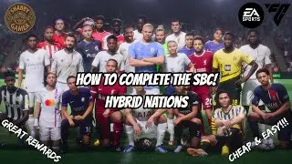 How To Complete Hybrid Nations #sbc  - #eafc24  - #easportsfc #squadbuildingchallenges