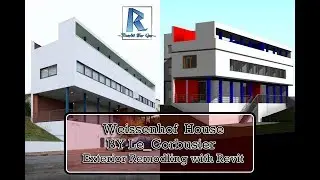 lec : 11 Weissenhof House by le corbusier Remodeling ( work shop ) ورشة تطبيق
