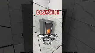 Piec kominek na pellet z płaszczem wodnym 💪 #budowadomu #kominek #pellet #piecnapellet #ogrzewanie