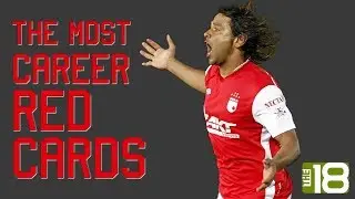 All Time Soccer Records: The Most Career Red Cards