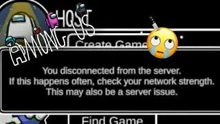 when your amongus game crashes