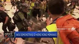 Aksi Demonstrasi di Hong Kong Memanas