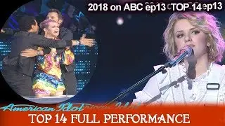 Maddie Poppe sings “Homeward Bound”  SHE INSPIRED JUDGES GROUP HUG  American Idol 2018 Top 14