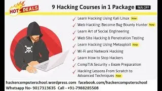 CEH v9 Training -Certified Ethical Hacker Version 9, Dark Side of Internet