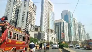 Karachi Pakistan Driving Tour 4K - Exploring The Real Pakistani Streets 