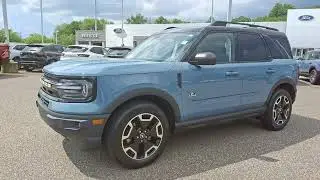 Certified Pre-Owned Ford Bronco Sport Outer Banks! Area 51 in color! Navy Pier interior!