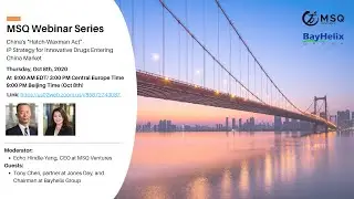 MSQ Webinar: China's 