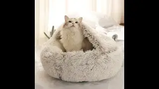Exclusif ! Lit apaisant pour chat et chien - Chausson moelleux