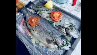 Armenian Trout - Ishkhan in lavash! СЕВАНСКАЯ Форель в Лаваше !
