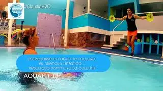 Claudia H2O   HAPPY FLOWERS 2018 , TRABAJO BRAZOS Y CORE