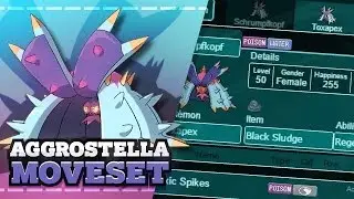 Moveset Guide - Wie spielt man Aggrostella? | Pok&eacute;mon Sonne und Mond