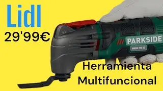 herramienta multifuncional parkside de lidl