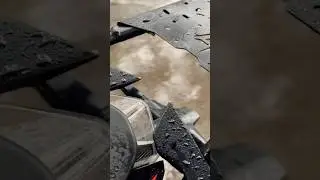 Top rack to carry my luggage on duke 390 | Lluvia industries #shorts #luggage #bikes #feed #ytindia