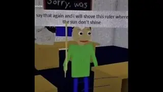 Puppet Plays Baldis Basics! (Filler)