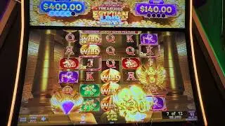 $500 Buy a Bonus on Egyptian Link Wealthy Wilds jackpot only at Live!