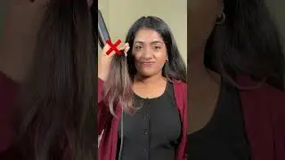 Curls using straightener!💁🏻&zwj;♀️ #tamil #beauty #shorts