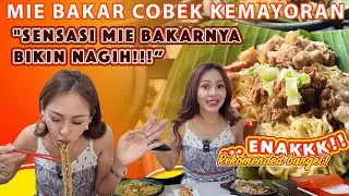 MIE KOK DIBAKAR?! Nyobain Mie Cobek Bakar Kemayoran yang Lagi Viral: Wangi Smoky-nya Gak Ada Lawan!