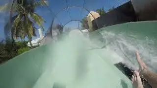 The Falls POV Aquaventure Waterpark Atlantis Bahamas