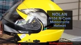 2014 Nolan N104 N Com Modular Helmet at MxMegastore