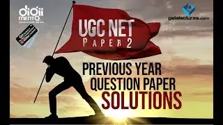 NTA NET Computer Science August 2016 Paper 2 Previous Year Solution
