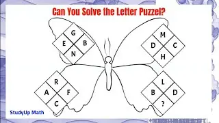 Letter Puzzle 01 || how to solve puzzles || StudyUp Maths