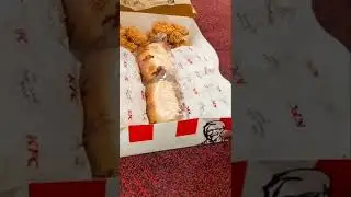 KFC Wow Meal Box | Chicken Broast + Bun | Foodvold #kfc #viralvideo #short