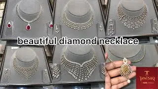 tanishq latest diamond necklace designs with price/Real /diamond necklace designs/nehavlog