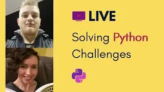 Python Livestream: Solving Codewars Challenges | with guest JT Maupin
