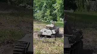 Tamiya Panther G #ww2 #history #panzer #rctank #scalemodel